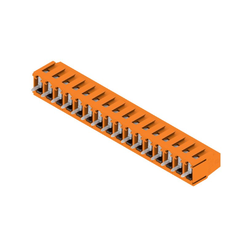 9994250000 - 5.08mm Printed Circuit Board Terminal, 16 Poles at 90° (Pack of 50)