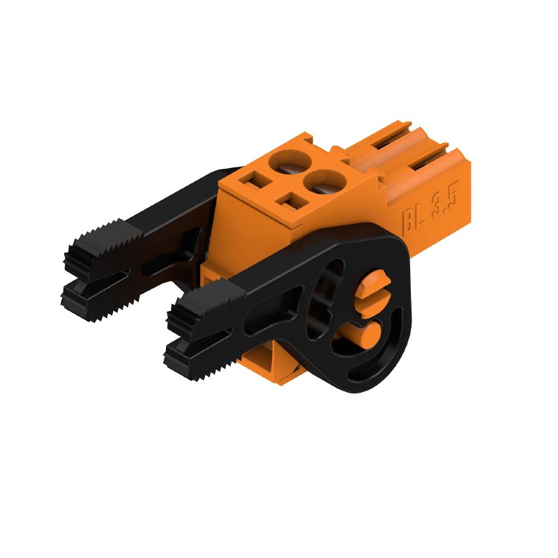 1687650000 - 3.5mm Female Plug PCB Connector with 180° Clamping Yoke (Pack of 132)