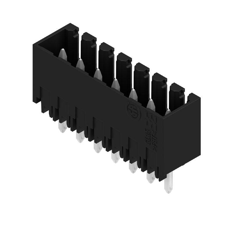 1616060000 - 7-Pole 3.50mm PCB Male Header Connector, Black (Pack of 50)