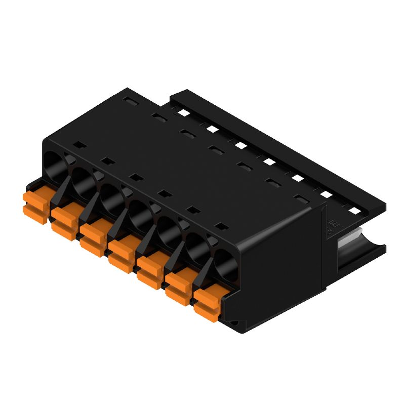 1335650000 - 7-Pole 5.08mm PCB Connector with 180° Push-In Design (Pack of 48)