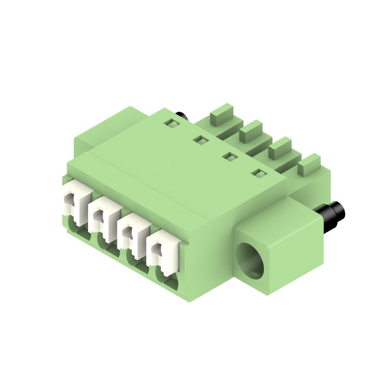 1971130000 - 3.81mm PCB Female Connector, 4 Poles, PUSH IN Design (Pack of 50)
