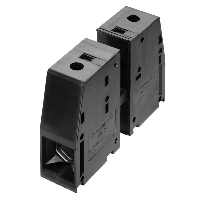 1250680000 - 95mm² Black Feed-Through Terminal with UL Listing (Pack of 10)