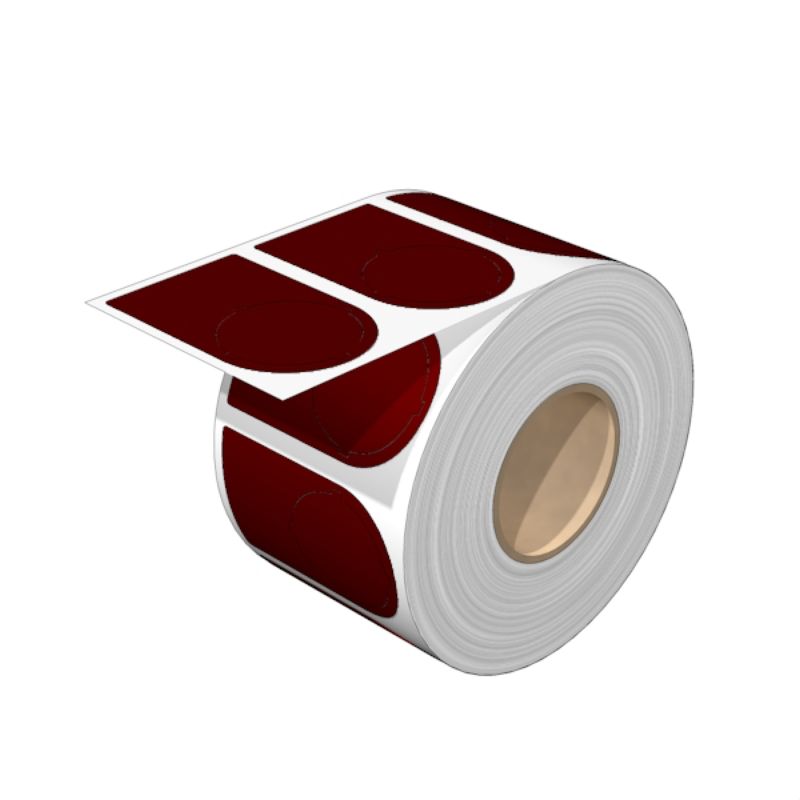 2006160000 - Red 56x36mm Self-Adhesive Device Marker for Compatible Printers (Pack of 1000)