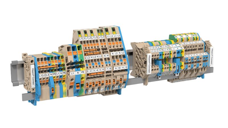 2669020000 - Dark Beige 2.5mm² Multi-Level Terminal Block with 5 Connections (Pack of 50)