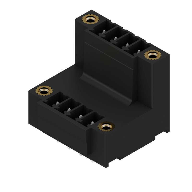 1035970000 - 3.81mm 8-Pole PCB Male Header Connector, 180° Flange Design (Pack of 50)