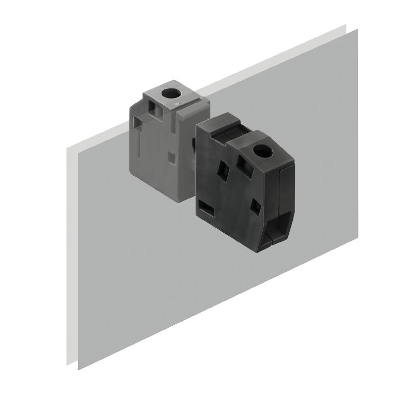 1250930000 - UL Certified Black Terminal Block for 4 mm² Wire Connections (Pack of 50)