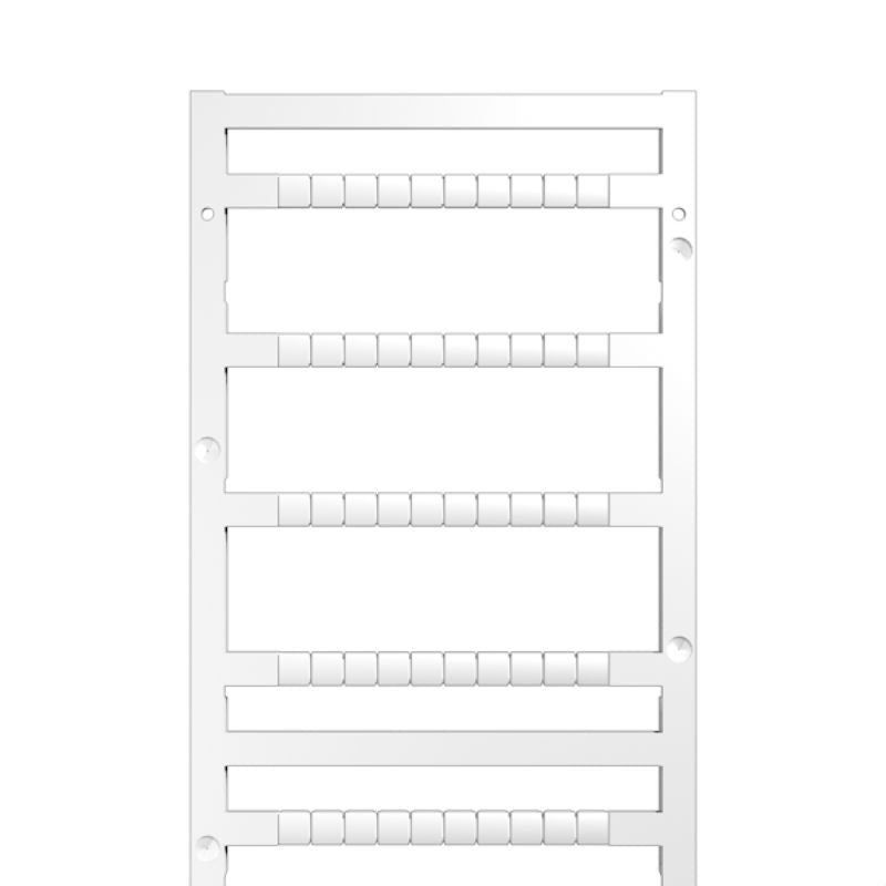 1816240000 - White Polyamide Terminal Marker for WAGO, Legrand, 5mm Pitch (Pack of 500)