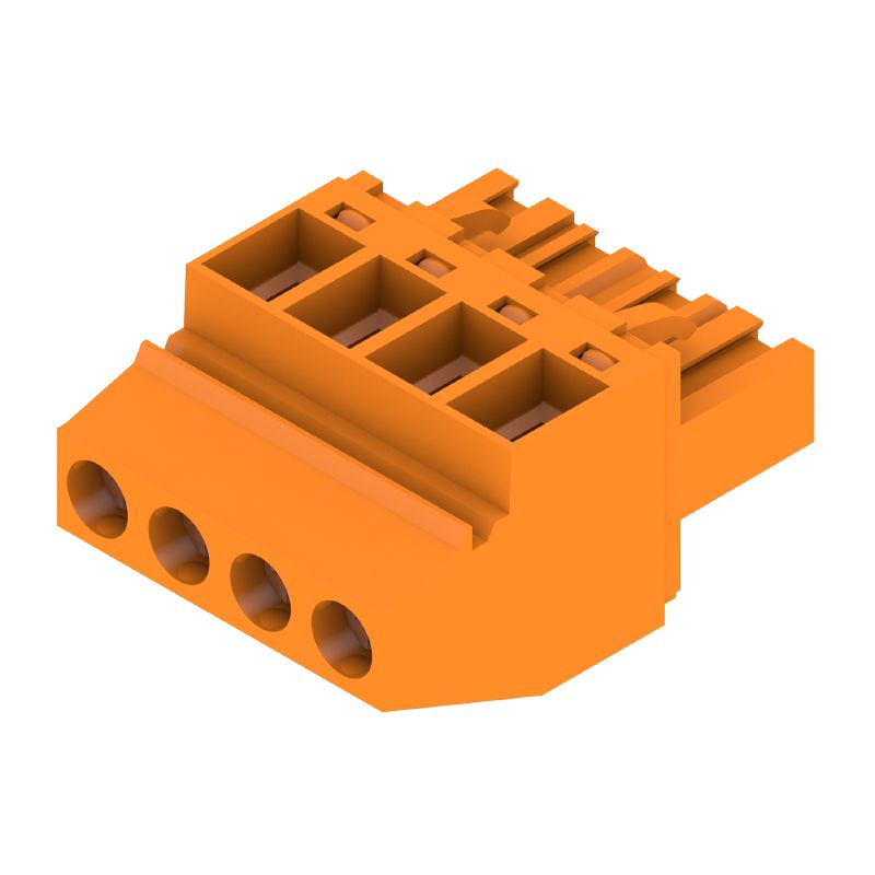 1948020000 - 5.08mm Female Plug-In Connector, 90° Angle, 4 Poles (Pack of 90)