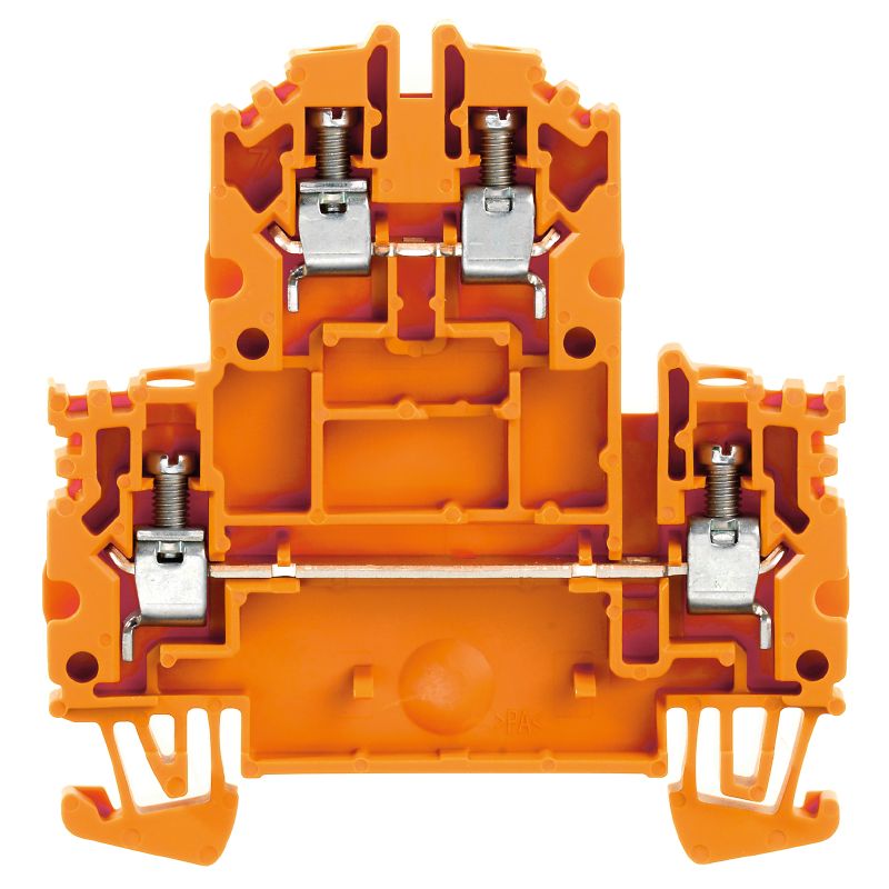 1041960000 - Modular Orange Terminal Block for Screw Connections, 4mm² (Pack of 50)