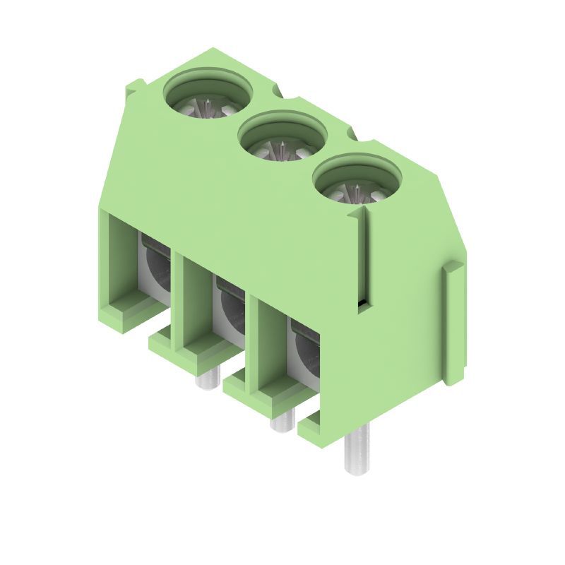 1811410000 - 3.5mm 3-Pole Circuit Board Terminal - Tin-Coated Connector (Pack of 100)