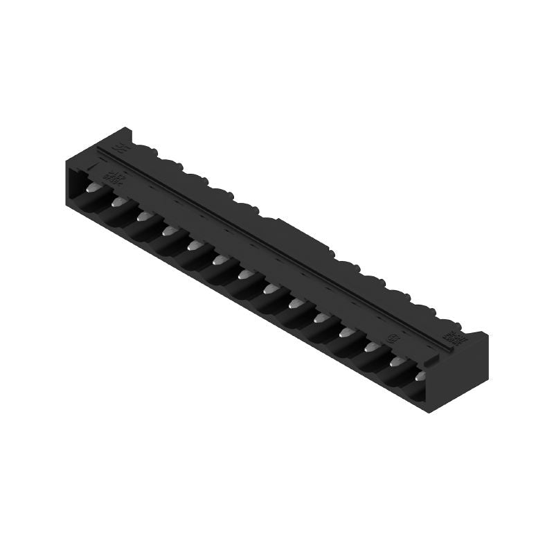 1780300000 - 14-Pole Male Header Connector, 5.08mm Pitch, Black (Pack of 50)