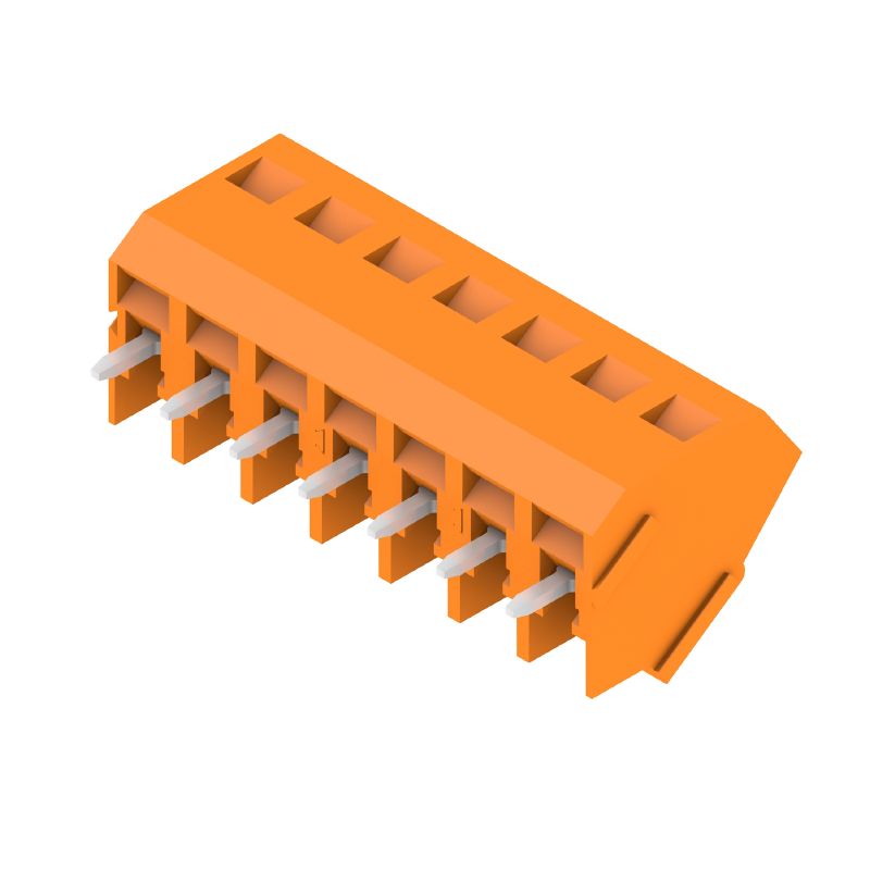 9994580000 - 5.08mm Pitch Circuit Board Terminal, 7 Poles, Orange (Pack of 50)