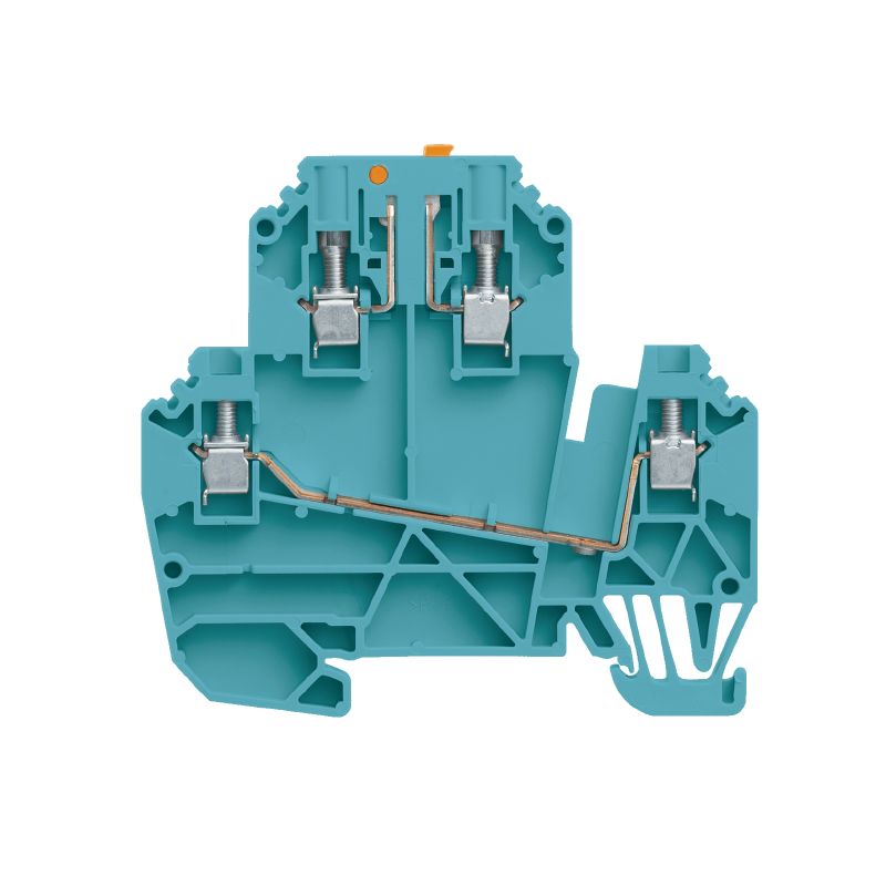 2810660000 - Blue Test-Disconnect Terminal, 2.5mm², 24A, 4 Connections (Pack of 50)