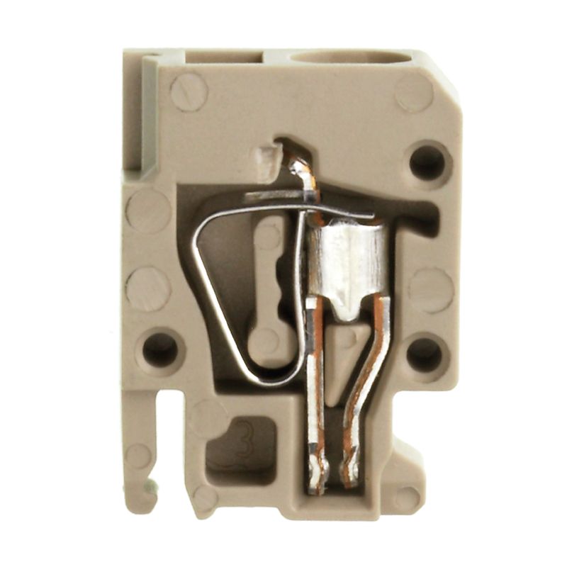 1714680000 - Dark Beige 1.5mm² Tension-Clamp Plug-in Connector (Pack of 20)