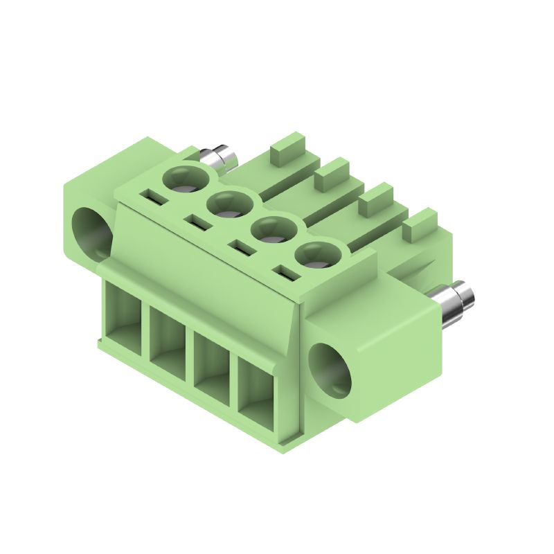 1793060000 - 3.81mm 4-Pole PCB Female Plug Connector with Clamping Yoke (Pack of 50)