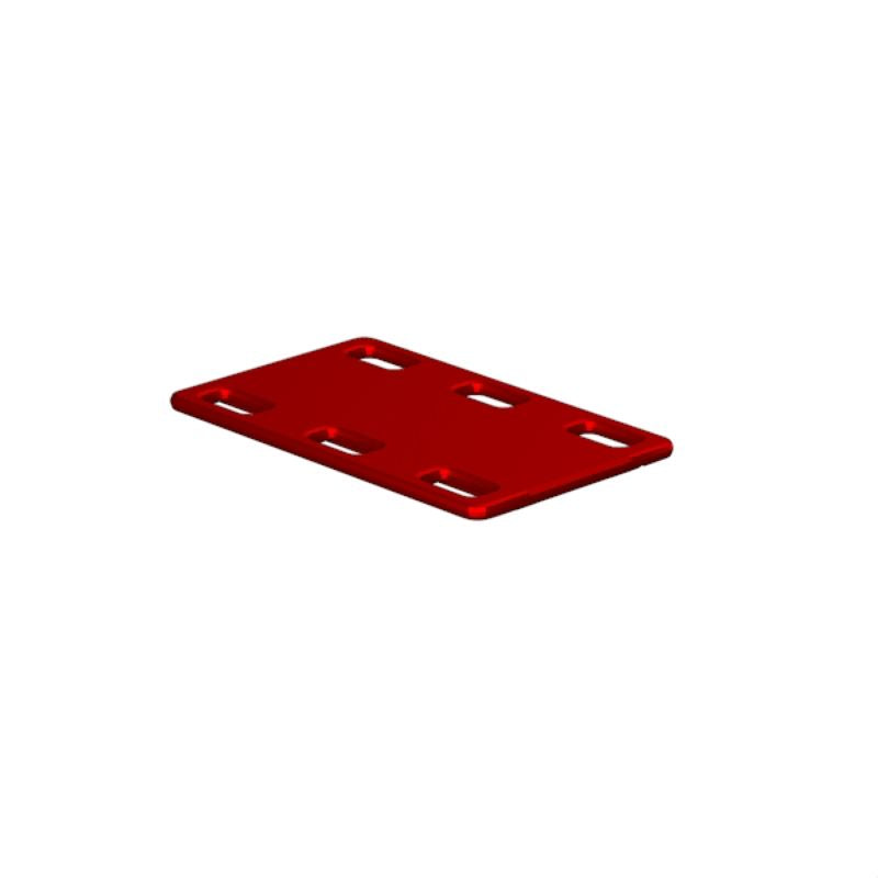 1689490003 - Red Slim Cable Markers 23x14mm, 320pcs, -50 to 120°C (Pack of 320)