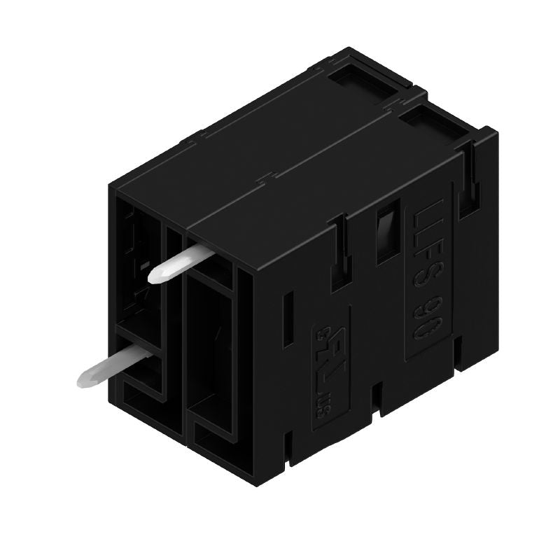 2473000000 - Black 2-Pole PCB Terminal, 7.50mm Pitch, 5mm Solder Pin (Pack of 100)