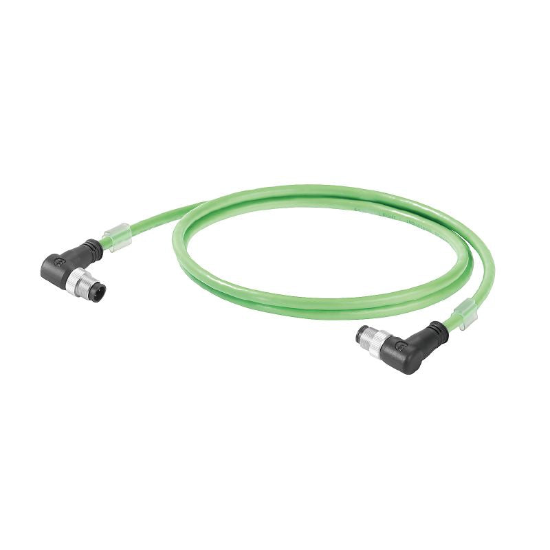 1059890015 - 1.5m M12 D-Coded Dragline Cable for PROFINET Applications