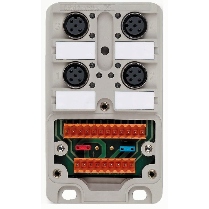 1807641000 - SAI-4-M M12 UT Hood Distributor with LED Initiator (Pack of 2)