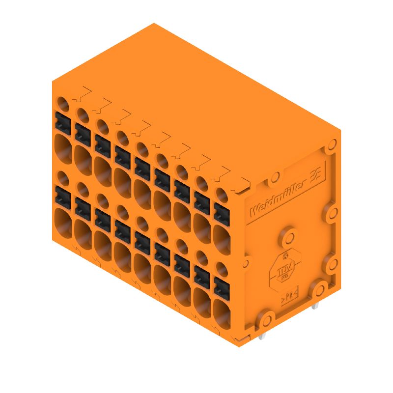 2001010000 - 3.5mm 18-Pole Circuit Board Terminal with PUSH IN Mechanism (Pack of 50)