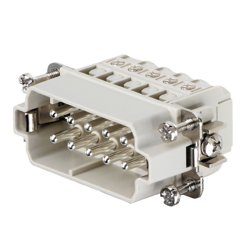 1650610000 - 10-Pole HDC Male Insert, 250V, ROHS, 56.6mm Depth