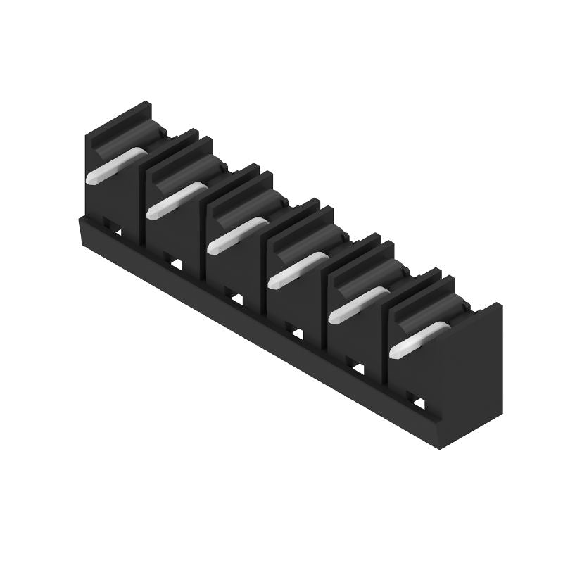 1472280000 - 7.62mm Male PCB Connector 6 Poles, 270° Elbow (Pack of 50)