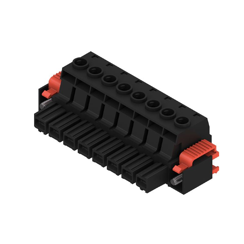 1924770000 - 8-Pole PCB Female Connector, 180° Angle, RoHS & UL Certified (Pack of 12)