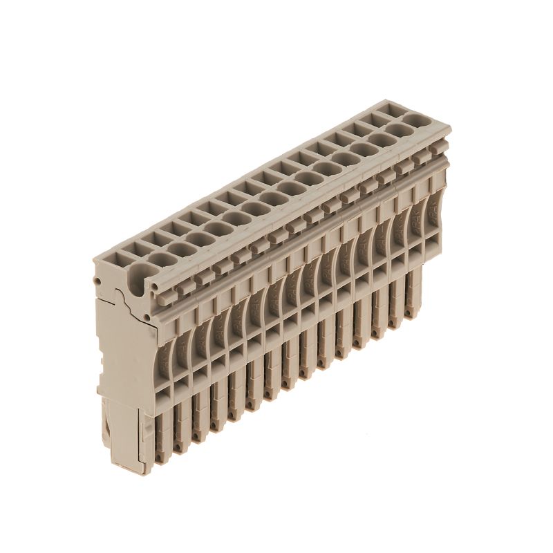 1815620000 - UL Certified 41mm Deep Dark Beige Connector for Direct Mounting (Pack of 10)