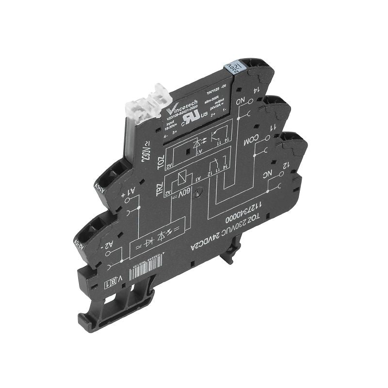 1127330000 - Compact 120V Solid-State Relay, 2A, TS35 Rail Mount (Pack of 10)