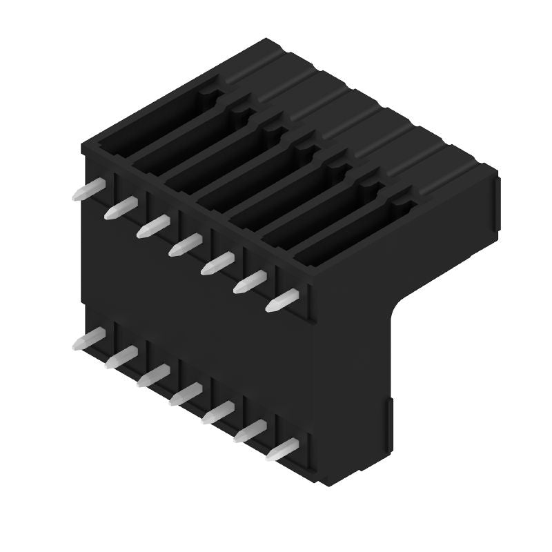 1035530000 - 14-Pole 3.81mm PCB Connector, THT/THR Solder, Black Box (Pack of 50)