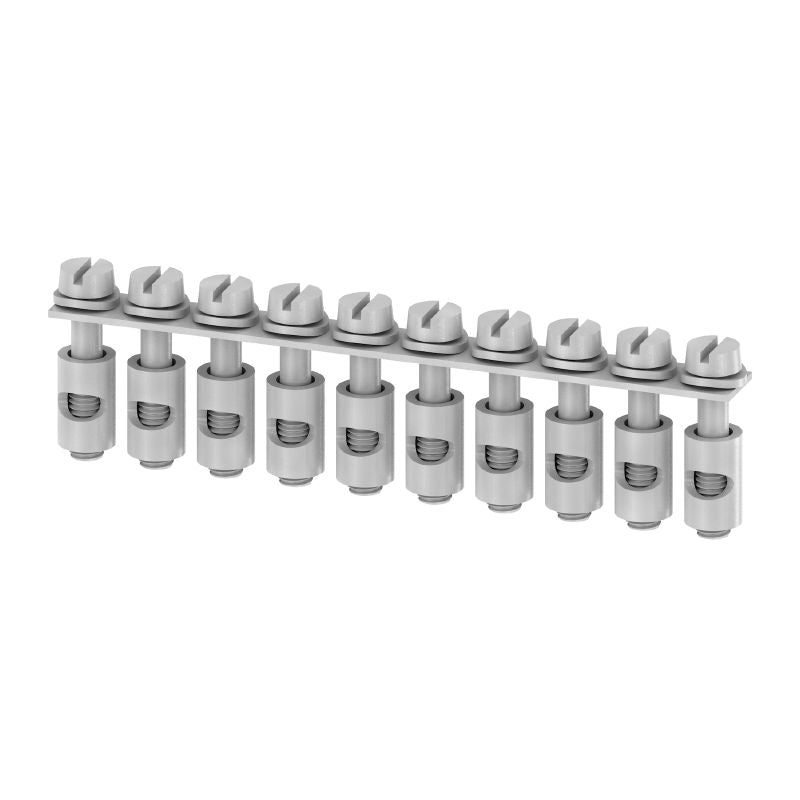 0368700000 - 10-Pole Grey Cross-Connector, 60.6mm for Terminal Use (Pack of 20)
