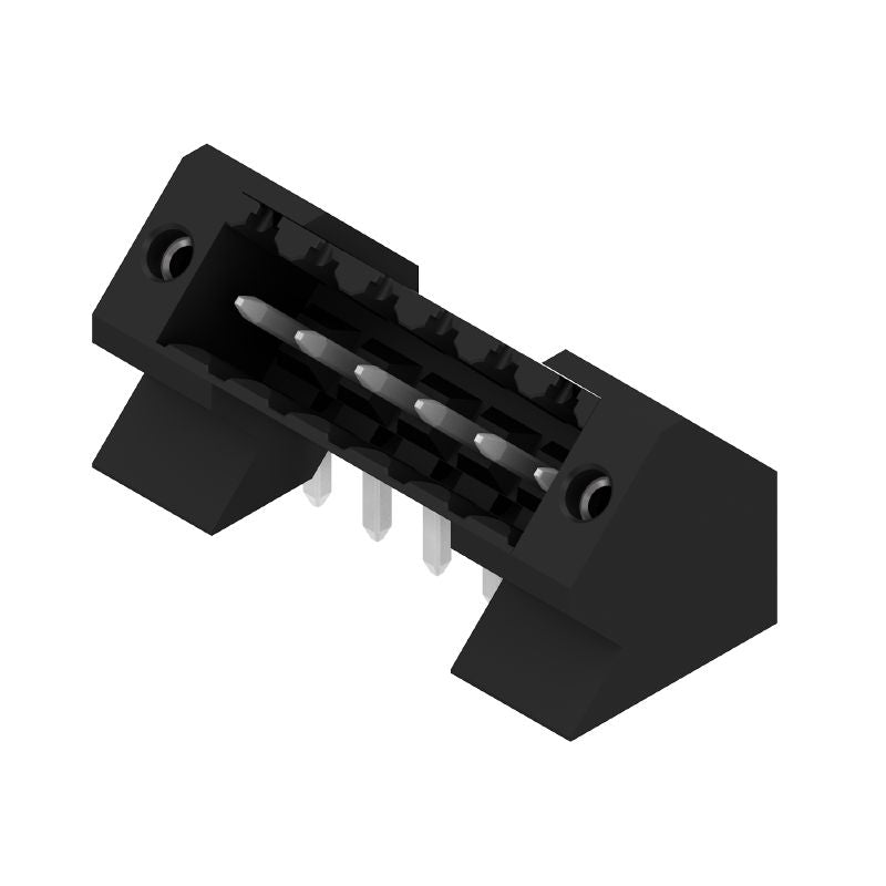 1003550000 - 3.50mm 6-Pole PCB Connector, 135° Angle, Black Box (Pack of 66)
