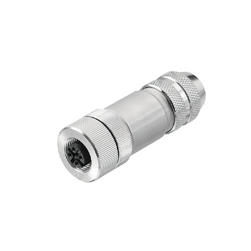 1784750000 - IP67 M12 Connector for Cables 6-8mm, Gold-Plated Contacts