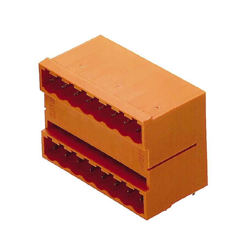 1614410000 - 16-Pole 5mm Male Header Connector with 90° Angle (Pack of 20)