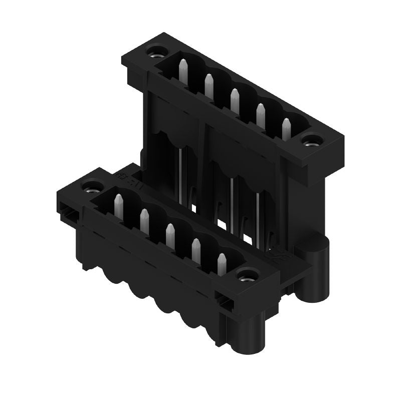 1828920000 - 10-Pole 5.08mm Angle PCB Connector, Black THT/THR (Pack of 32)