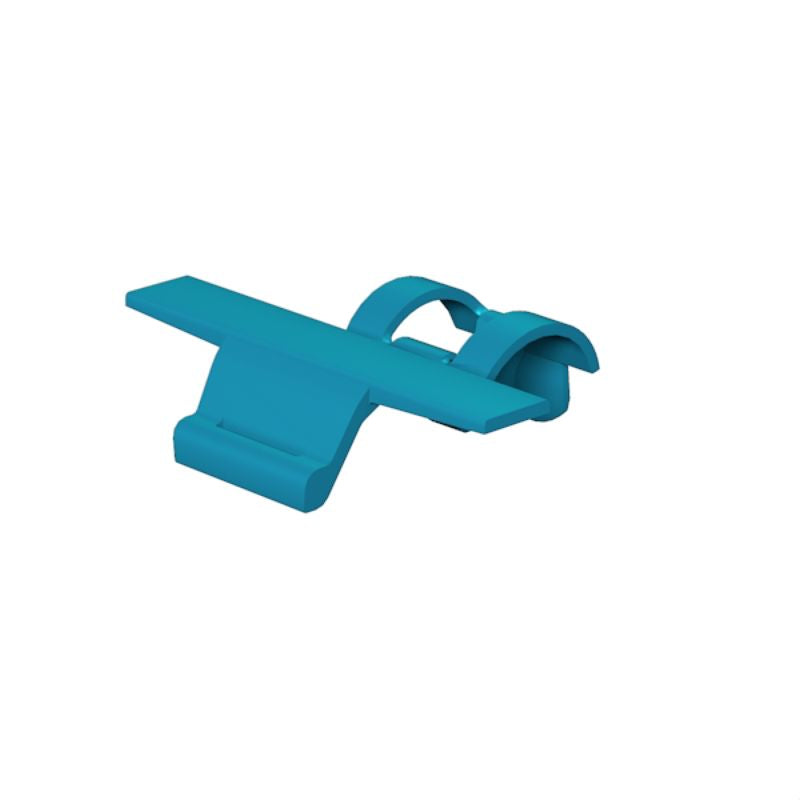 1025340000 - Blue Polyamide Clip for 3.5-7mm Cables, 30x12.5mm (Pack of 60)