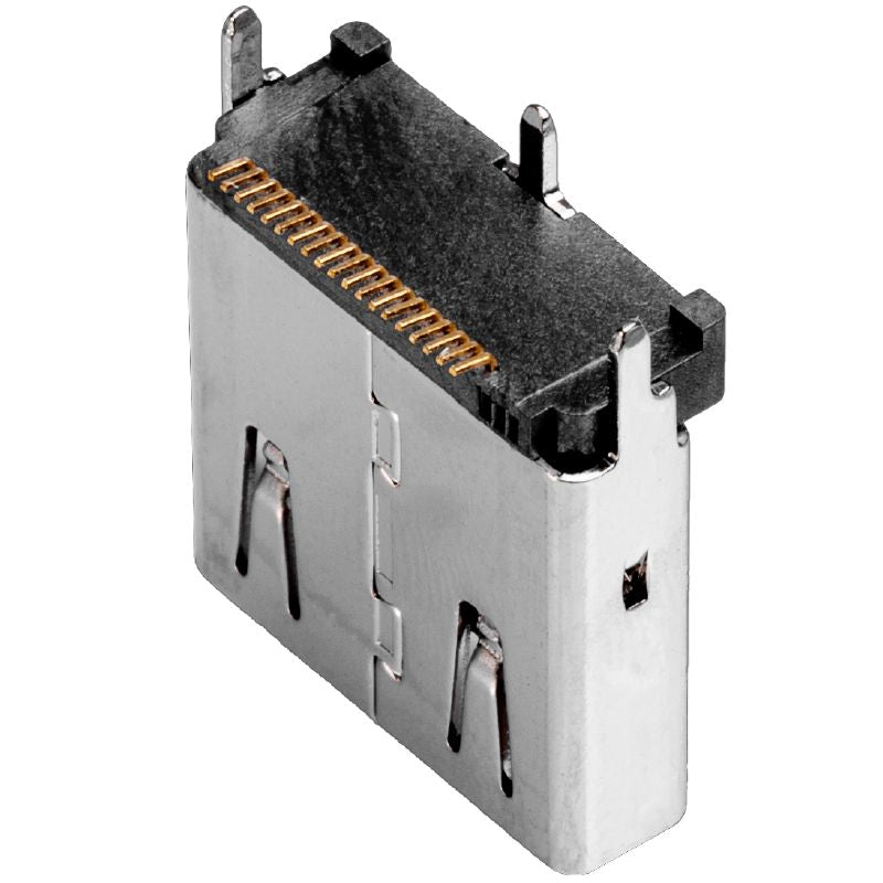 3107660000 - 5-Pole LCP HDMI Connector, 180° Angle, 100 MBit/s (Pack of 1600)