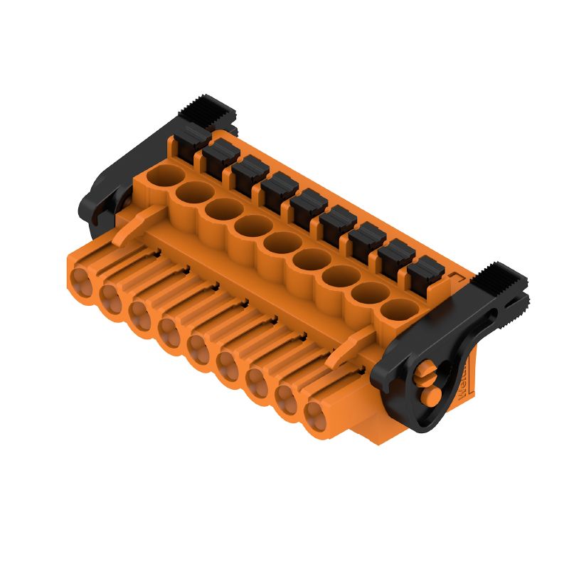 1980940000 - 9-Pole 5mm PCB Connector, 90° Push-In Type (Pack of 30)