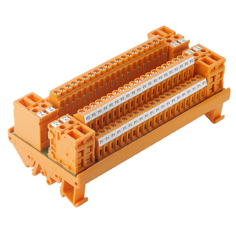 1128100000 - 4-Position Screw Interface Component for Electrical Applications