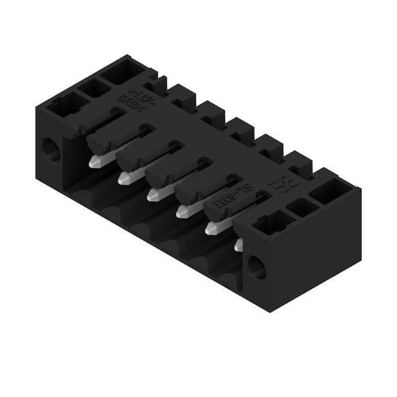 1842120000 - 3.5mm 6-Pole Male PCB Connector with Flange, 90° Angle (Pack of 66)