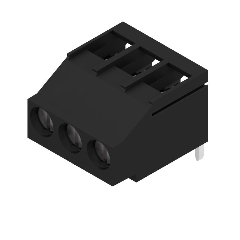 2567050000 - 5.08mm PCB Terminal, 180° Angle, 3 Poles, Solder Pin 4.5mm (Pack of 100)