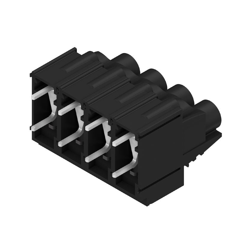 2014090000 - 10.16mm PCB Terminal, 4 Poles, 90° Angle, Black (Pack of 20)