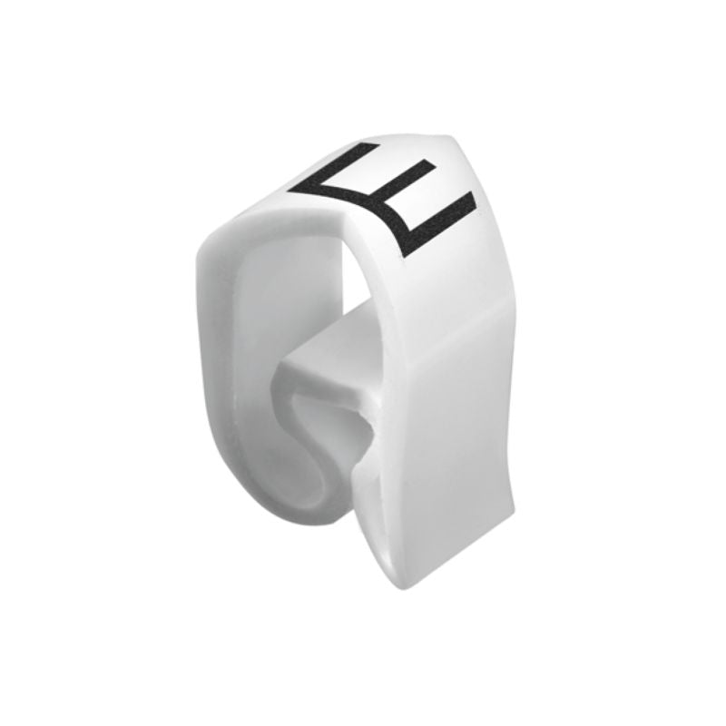 1873410000 - Customizable 21x11mm PVC Cable Markers, -30 to 60 °C (Pack of 100)