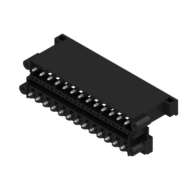 1829000000 - 5.08mm Pitch Male Header Connector, 26 Poles, 180° Angle (Pack of 12)