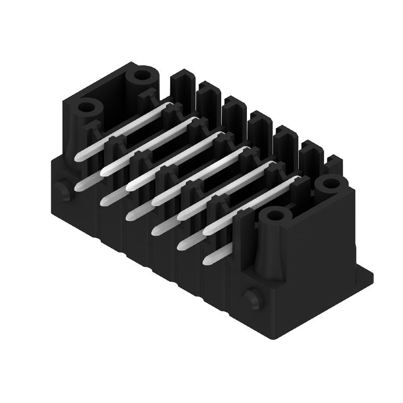 1041340000 - 12-Pole 3.81mm Male Header PCB Connector, Black Finish (Pack of 50)