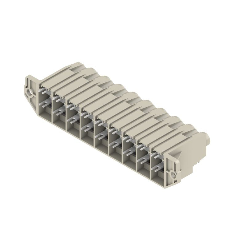 1386920000 - 15mm PCB Terminal with 9 Poles and 90° Angle (Pack of 8)