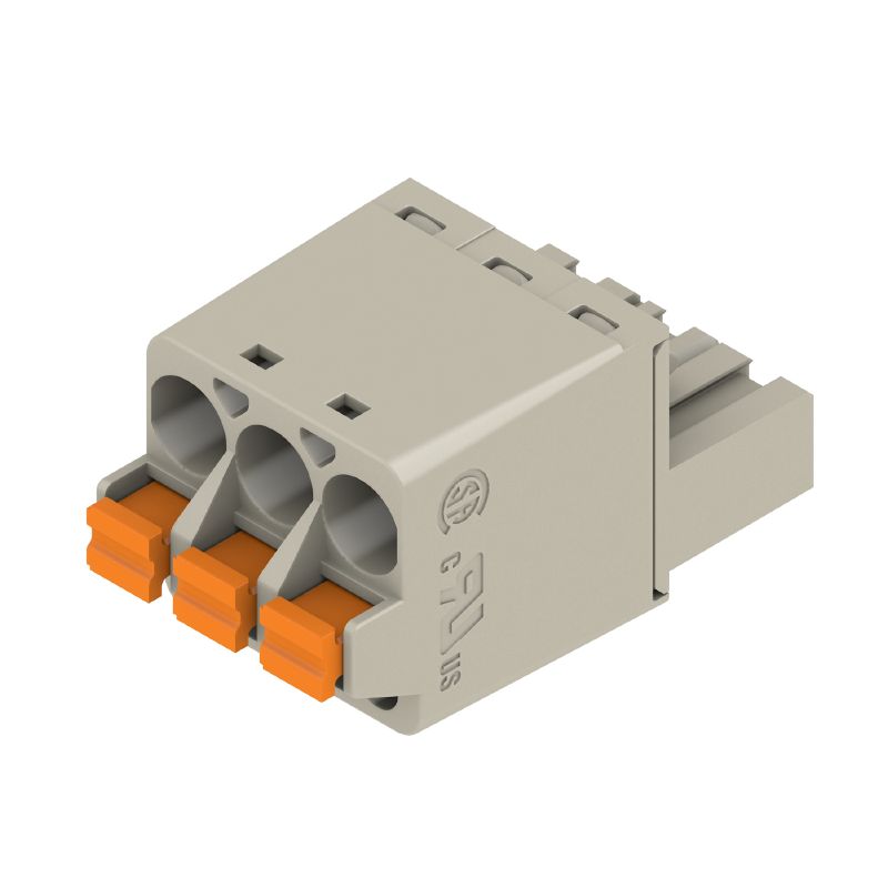 1560870000 - 5mm PCB Female Connector, 3 Poles, 180° Orientation (Pack of 120)