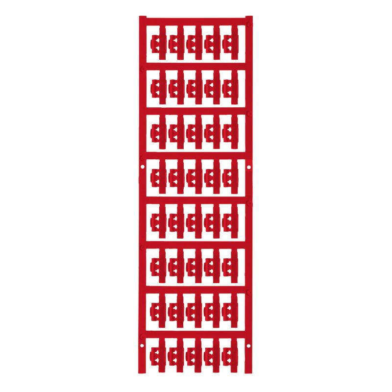 1813200000 - Red SlimFix Clip for 1.5-2.5mm Cables, 21 x 5.8mm (Pack of 200)