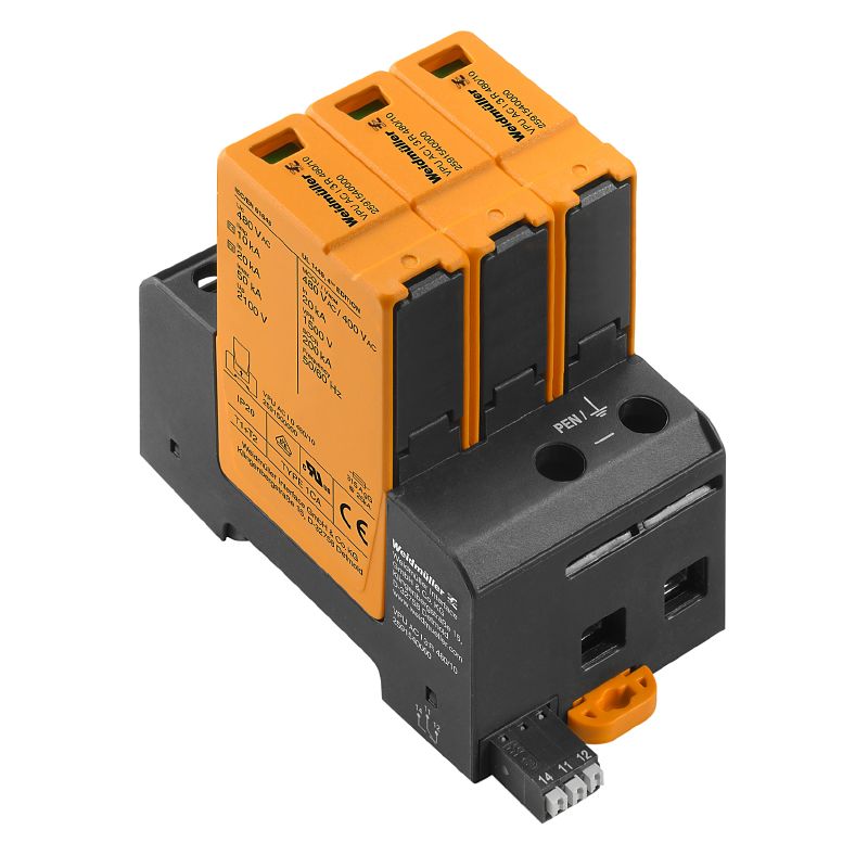 2591540000 - Low Voltage Surge Arrester, 480V, Remote Contact Functionality