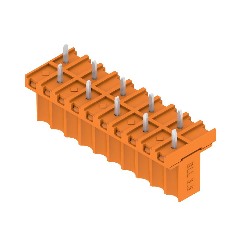 1376470000 - 3.5mm Pitch Orange PCB Connector for Female Headers (Pack of 15)